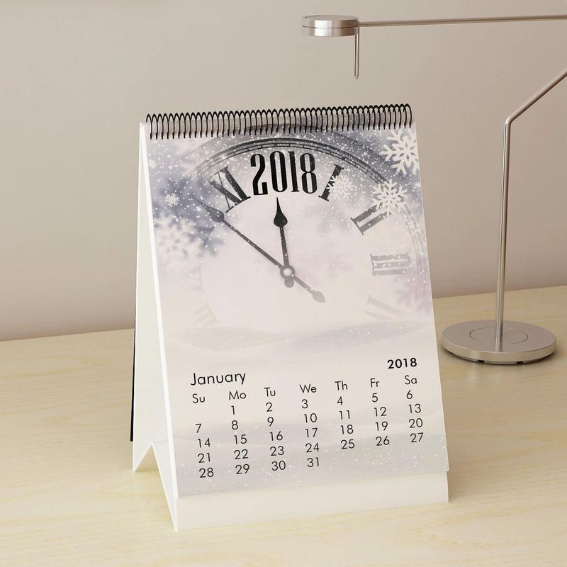 A4 Personalized 12 Leaf Calendar
